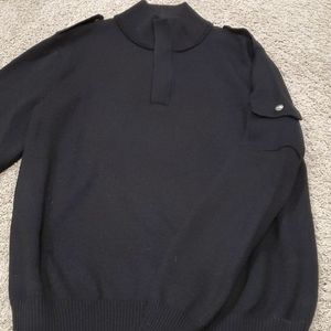 Banana republic men's mockneck sweater